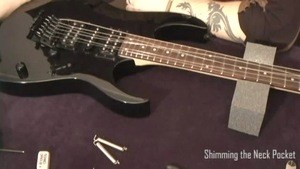 Online Guitar Lessons - Shimming The Neck